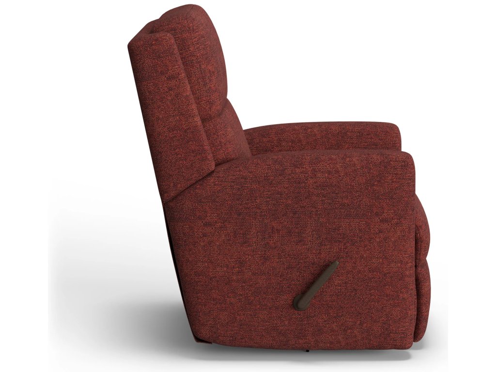 Chip Fabric Swivel Gliding Recliner - image 5