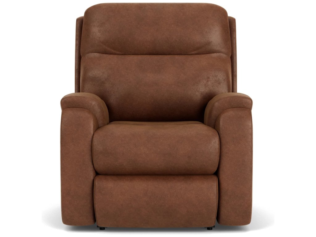 Penn Fabric Power Rocking Recliner with Power Headrest & Lumbar - image 2