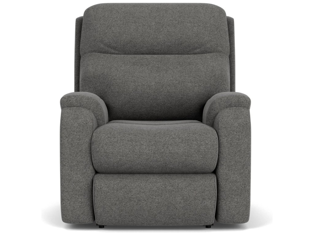 Penn Fabric Power Rocking Recliner with Power Headrest & Lumbar - image 5