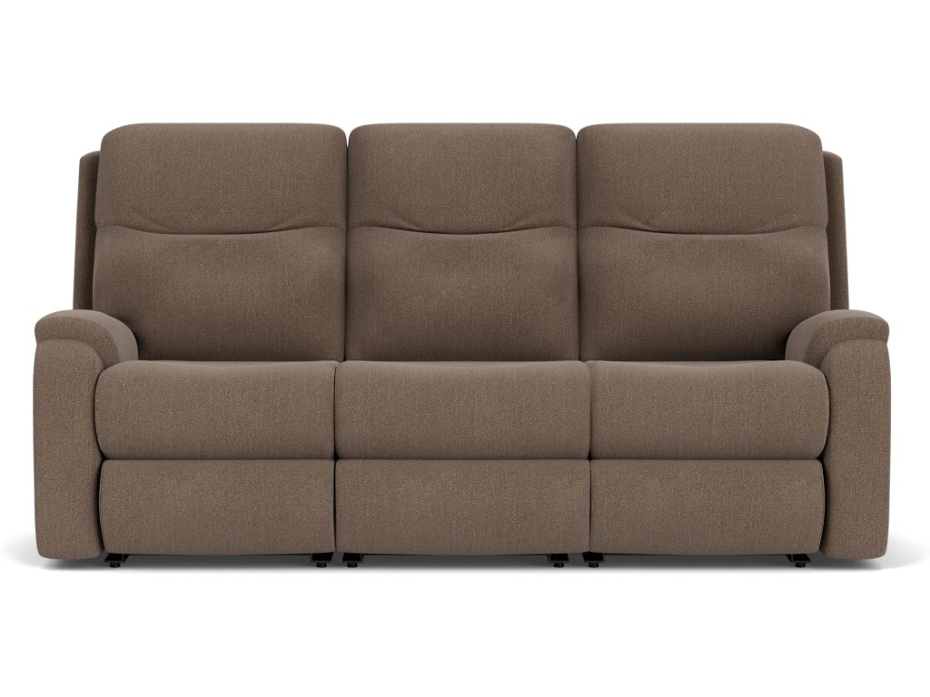 Penn Fabric Power Reclining Sofa with Power Headrests & Lumbar - image 2