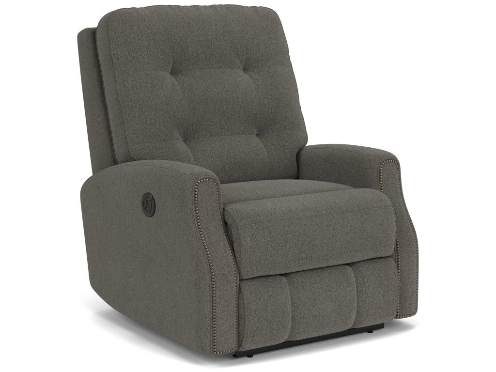 Devon Fabric Power Rocking Recliner - main image