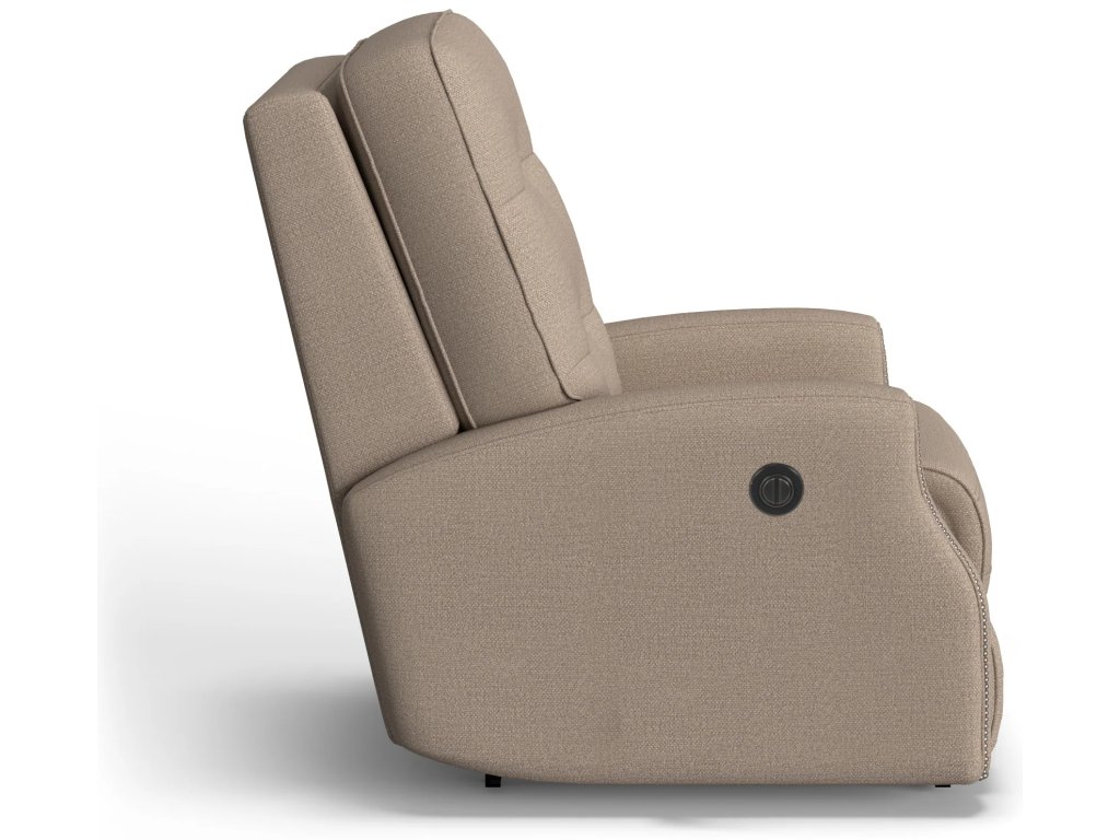 Devon Fabric Power Rocking Recliner - image 2