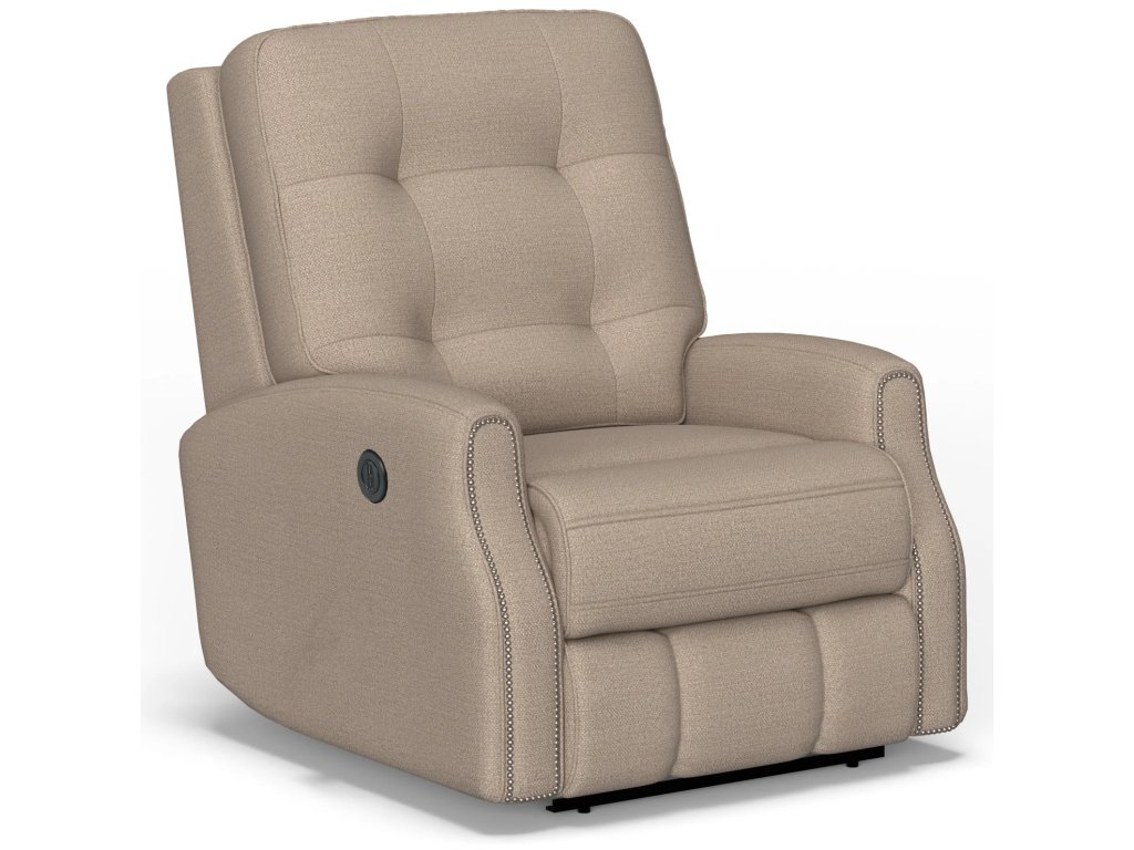 Devon Fabric Power Rocking Recliner - image 3
