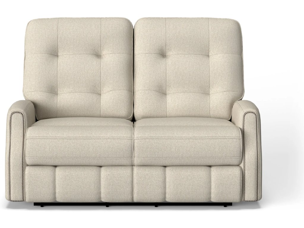 Devon Fabric Power Reclining Loveseat with Power Headrests - image 5