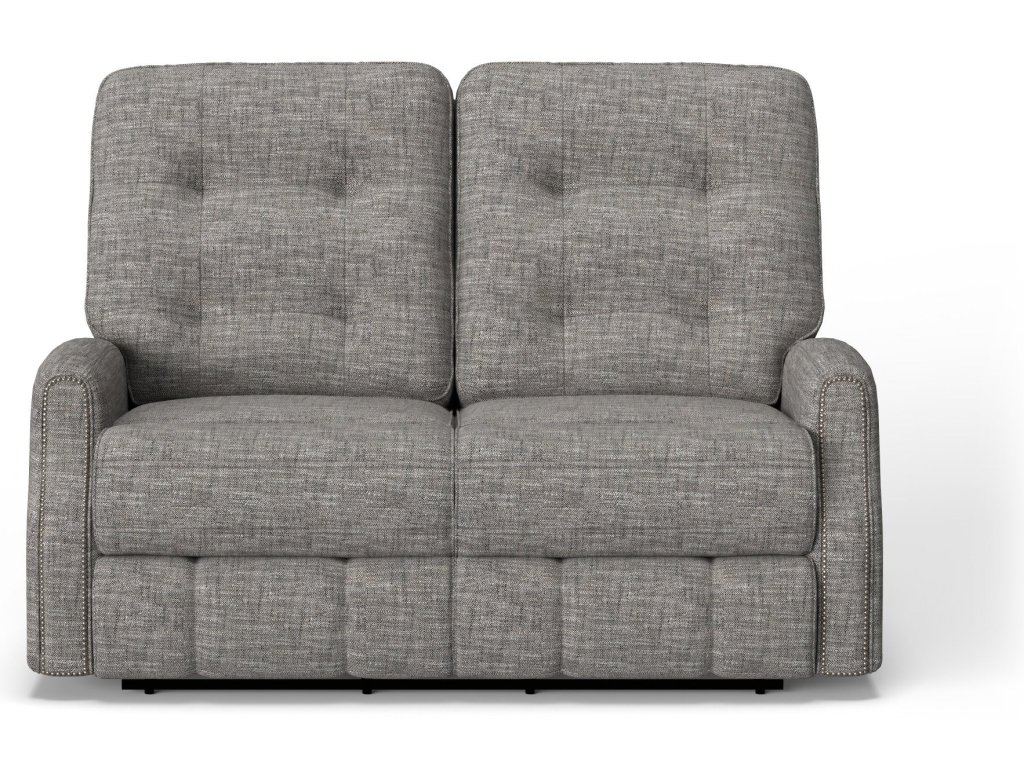 Devon Fabric Reclining Loveseat - image 4