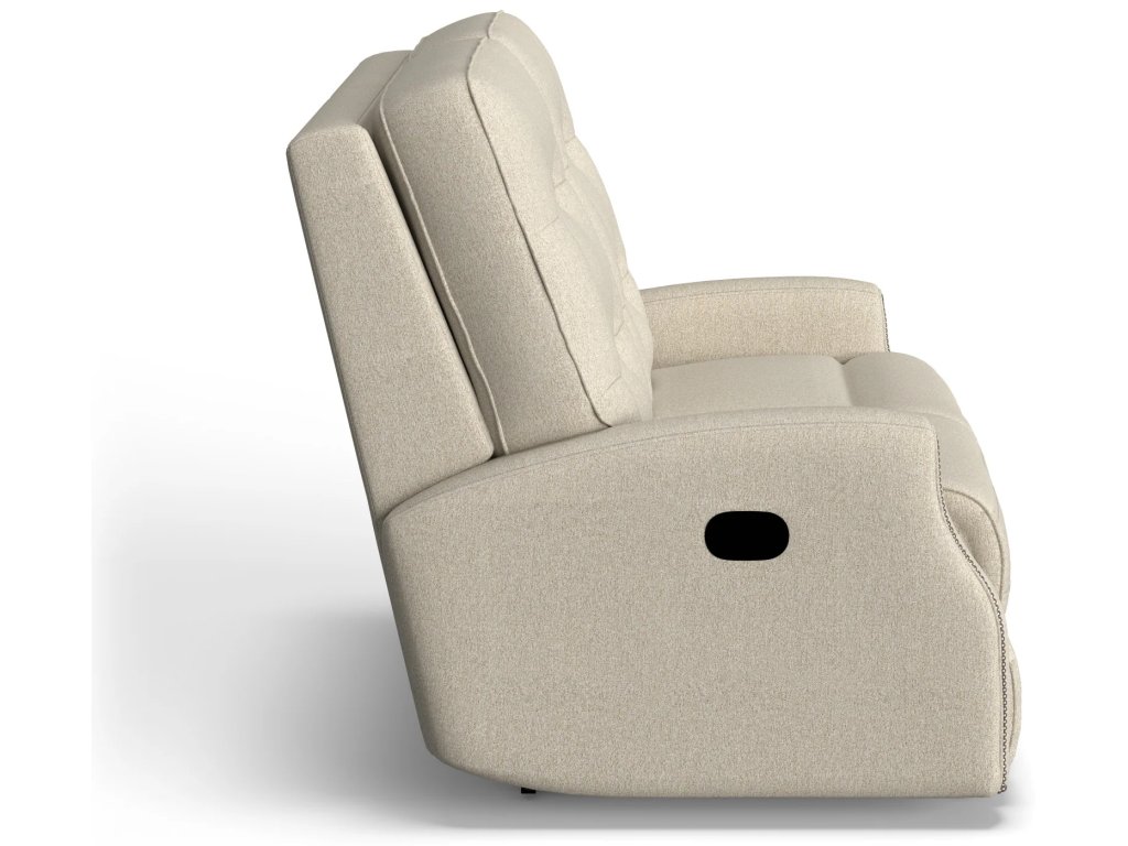 Devon Fabric Reclining Loveseat - image 7