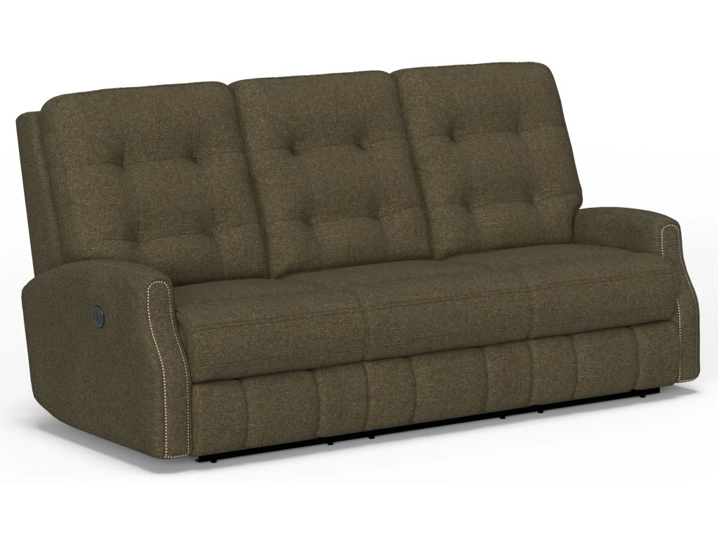 Devon Fabric Power Reclining Sofa - main image