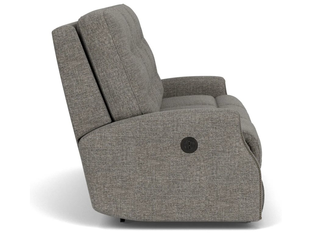 Devon Fabric Power Reclining Sofa - image 2