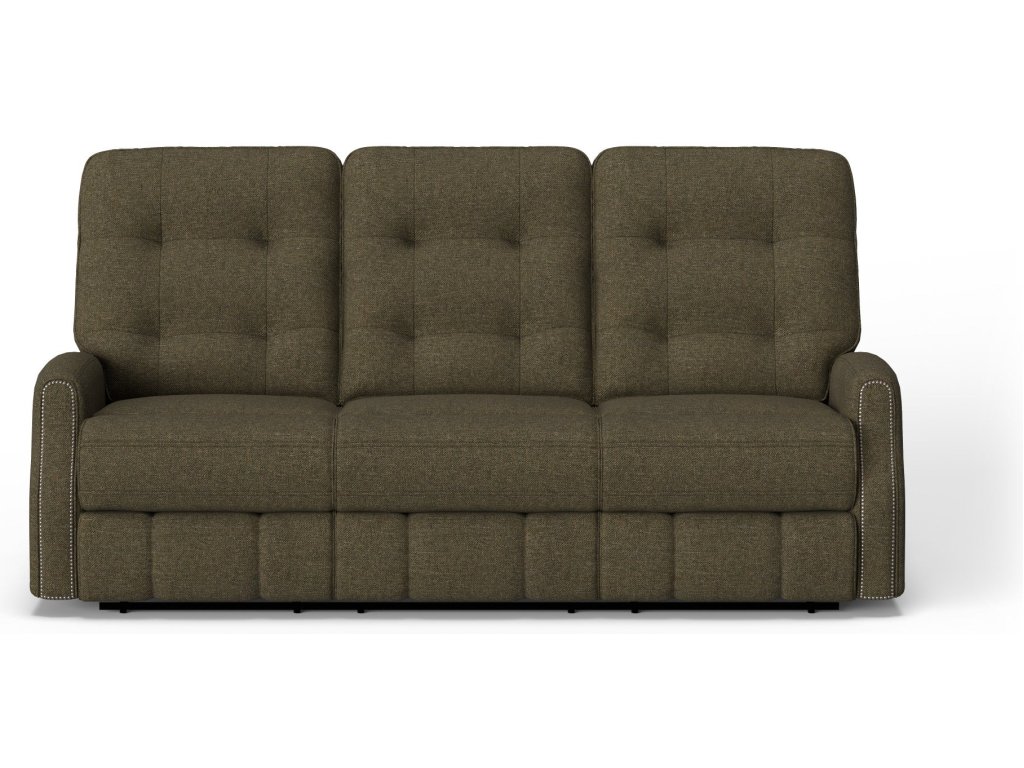 Devon Fabric Power Reclining Sofa - image 4
