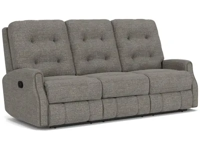 Devon Fabric Reclining Sofa