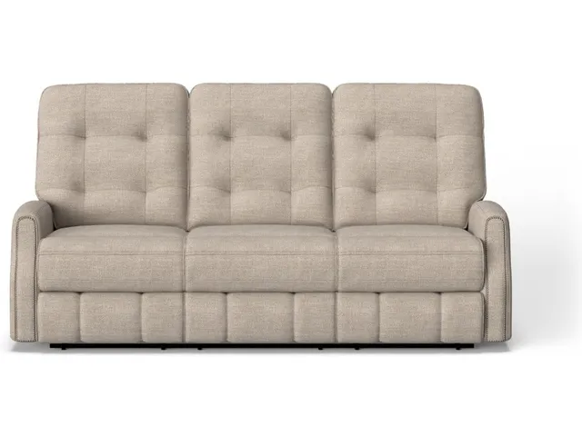 Devon Fabric Reclining Sofa