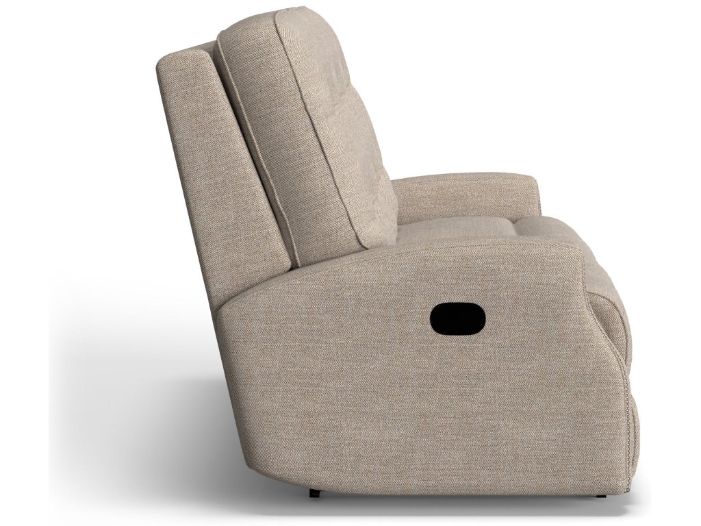 Devon Fabric Reclining Sofa - image 5
