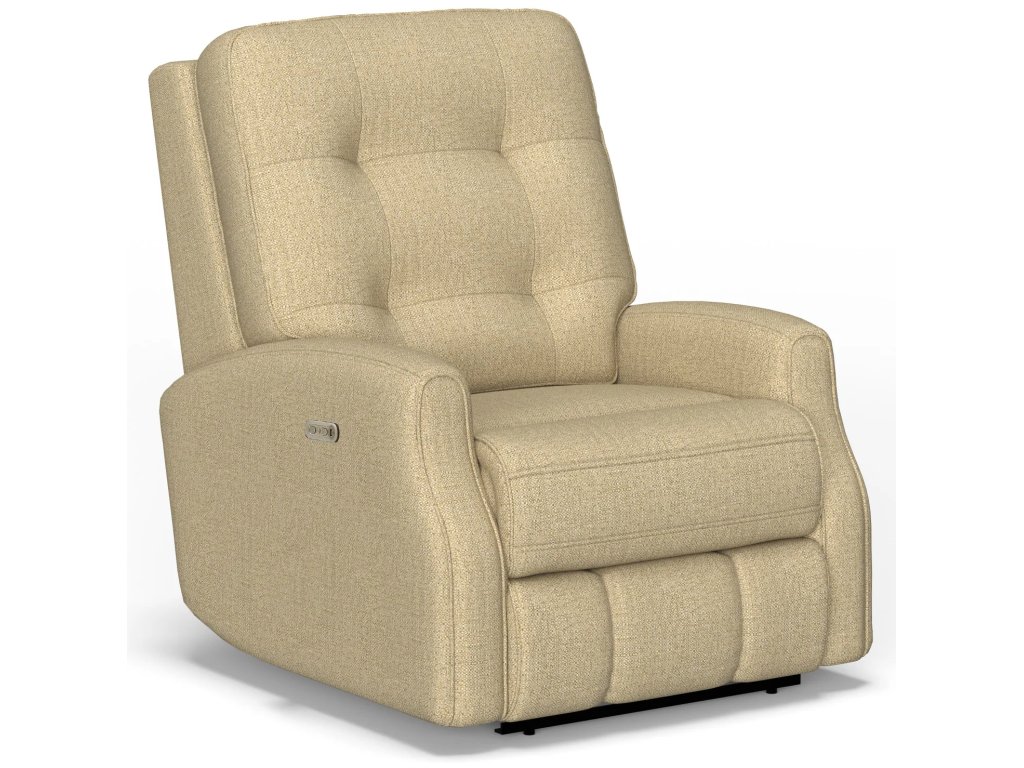 Devon Fabric Power Recliner with Power Headrest - main image