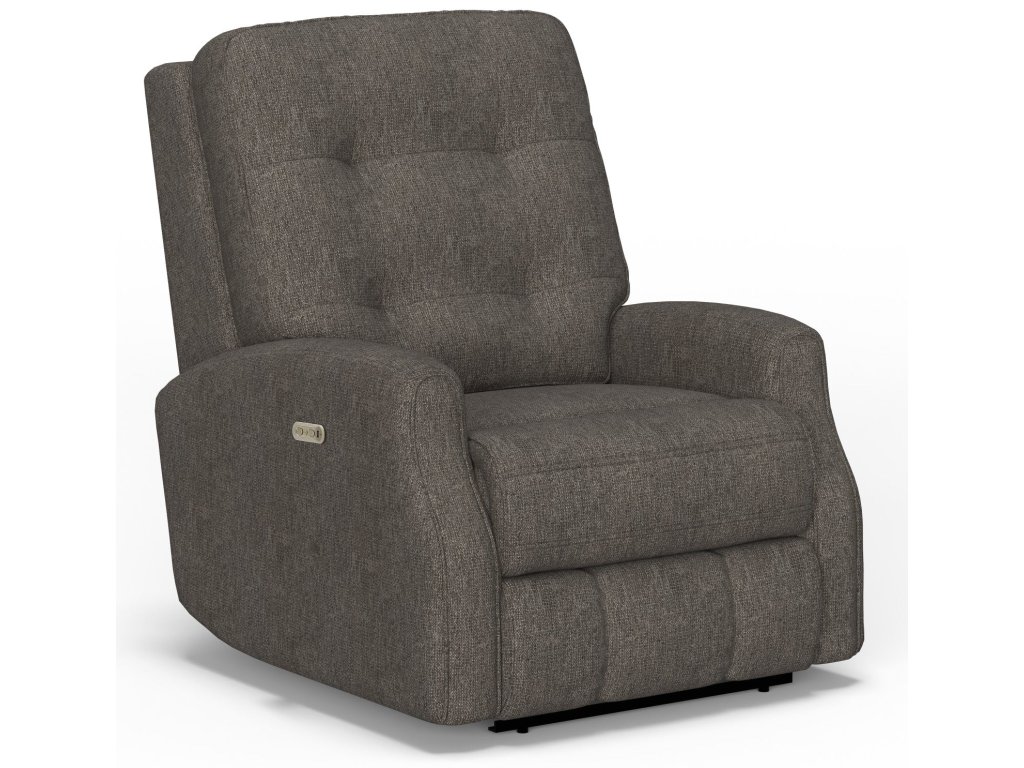Devon Fabric Power Recliner with Power Headrest - image 3