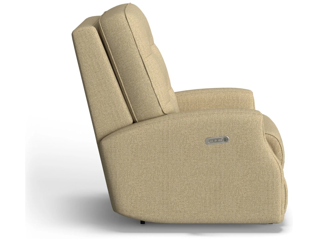 Devon Fabric Power Recliner with Power Headrest - image 5