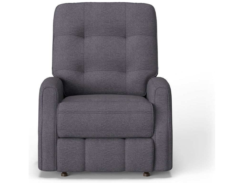 Devon Fabric Power Rocking Recliner with Power Headrest - image 5