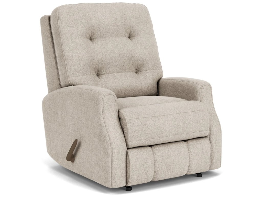 Devon Fabric Rocking Recliner - main image