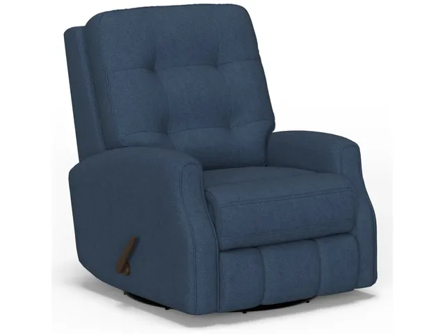 Devon Fabric Swivel Gliding Recliner