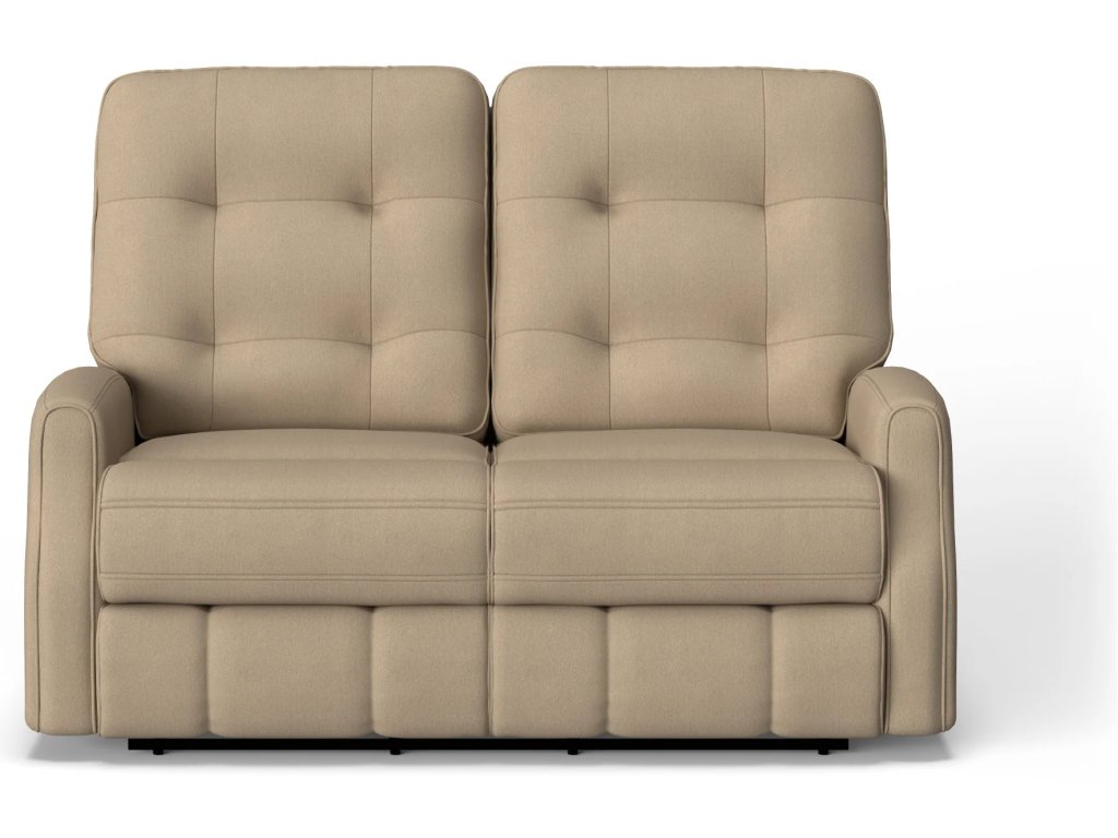 Devon Fabric Power Reclining Loveseat with Power Headrests - image 1
