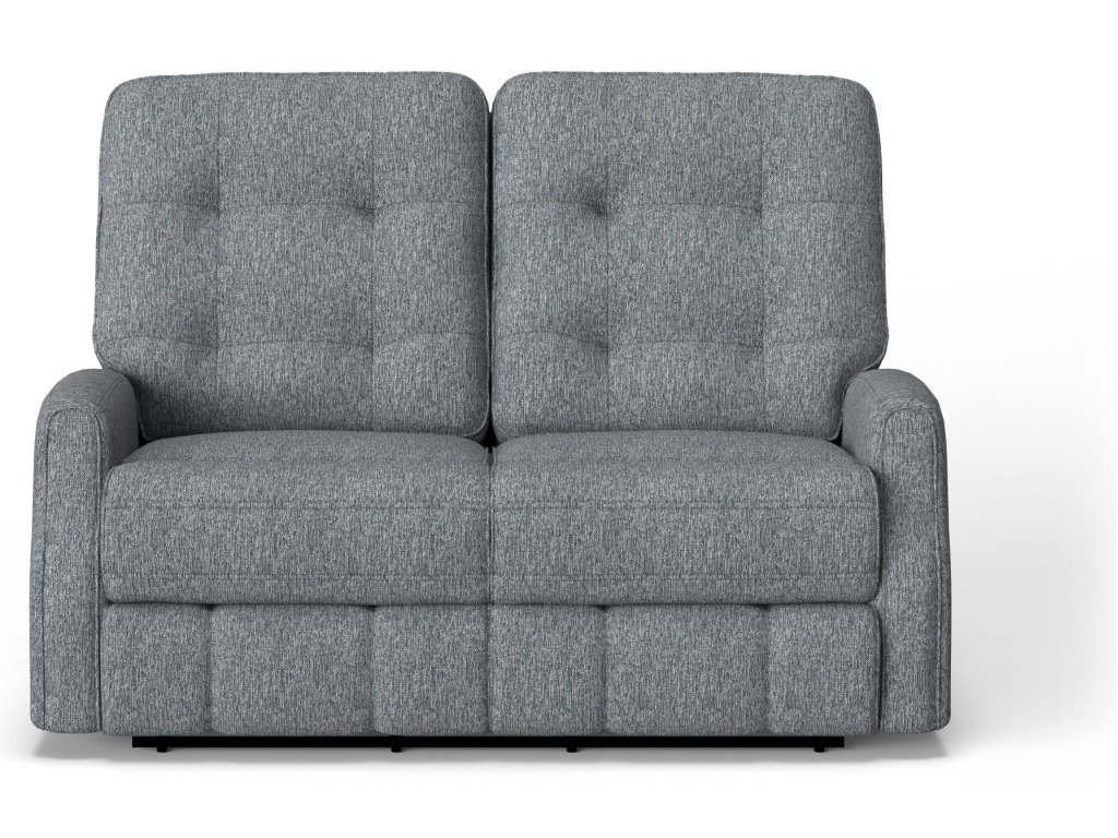 Devon Fabric Power Reclining Loveseat with Power Headrests - image 4