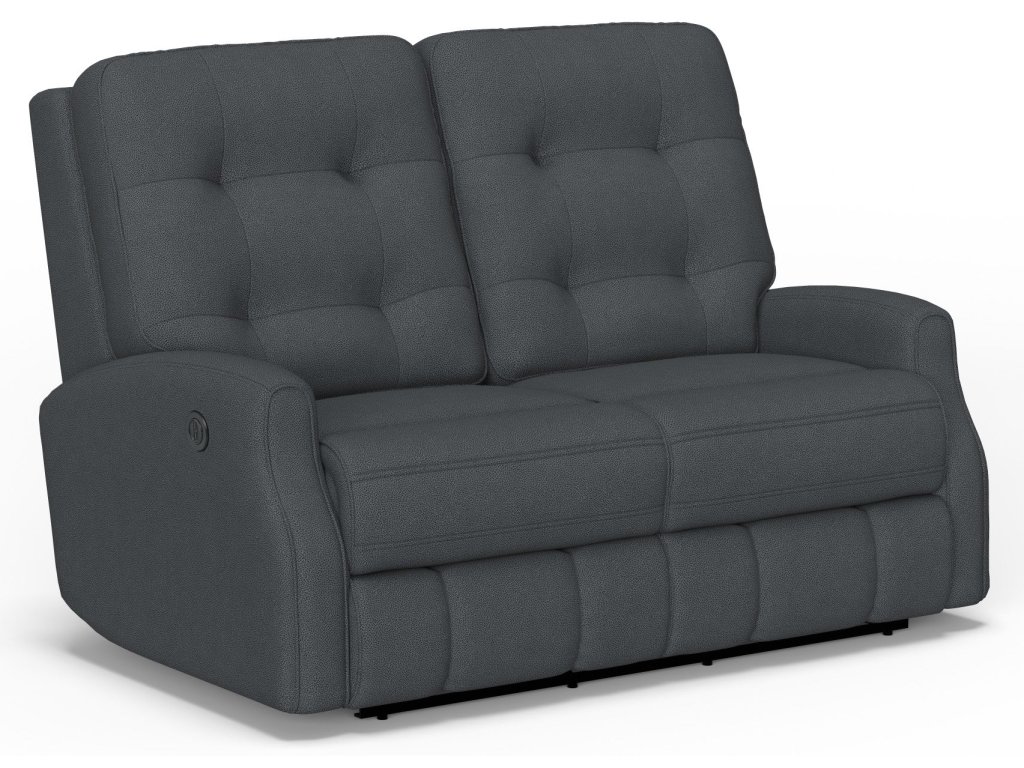 Devon Fabric Power Reclining Loveseat - image 3