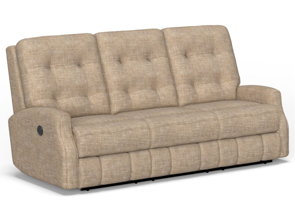 Devon Fabric Power Reclining Sofa - main image