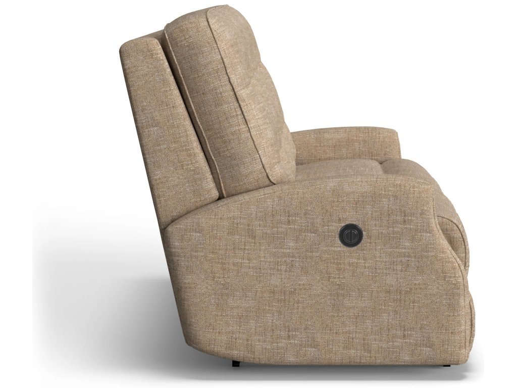 Devon Fabric Power Reclining Sofa - image 5