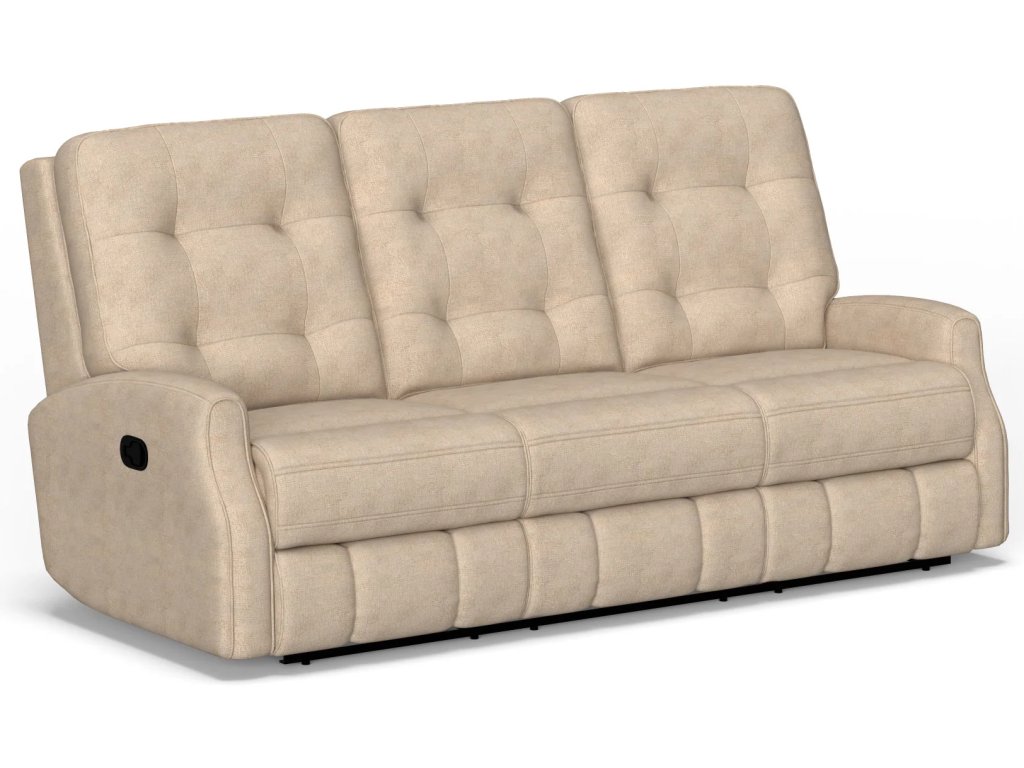 Devon Fabric Reclining Sofa - main image