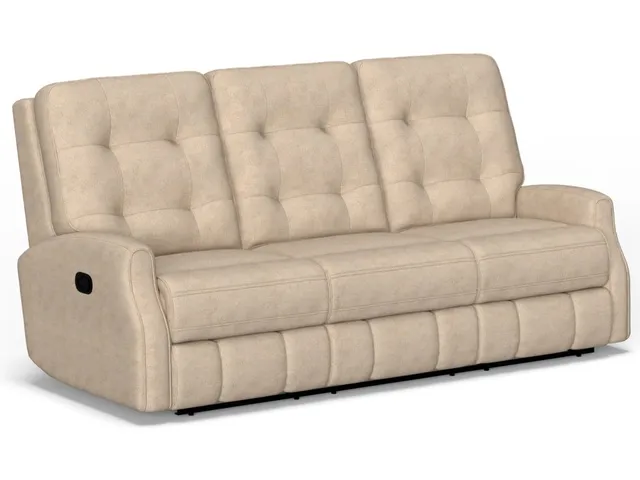 Devon Fabric Reclining Sofa