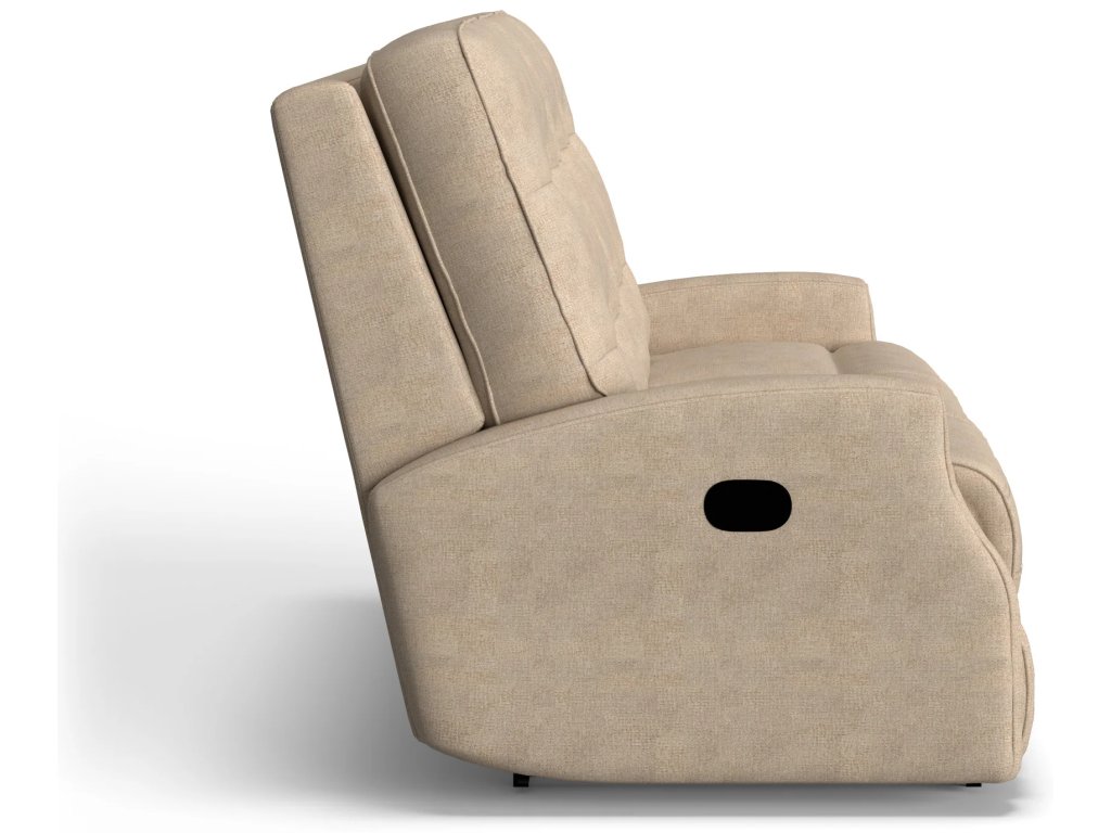 Devon Fabric Reclining Sofa - image 2