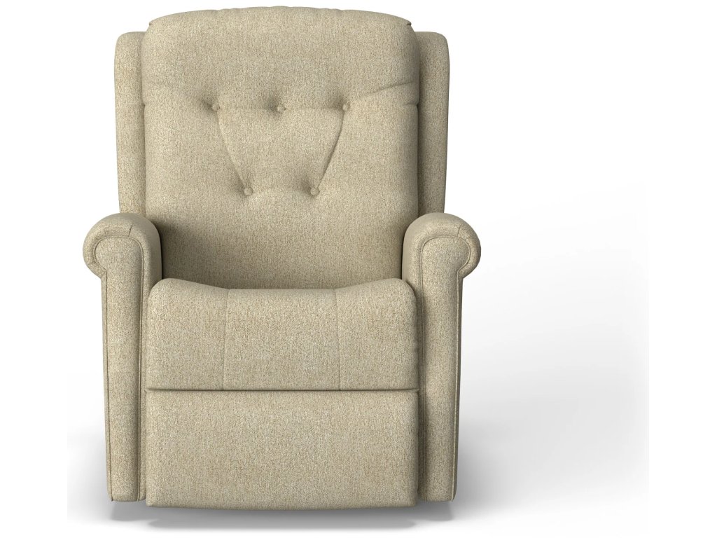 Minnie Fabric Power Rocking Recliner with Power Headrest - image 4