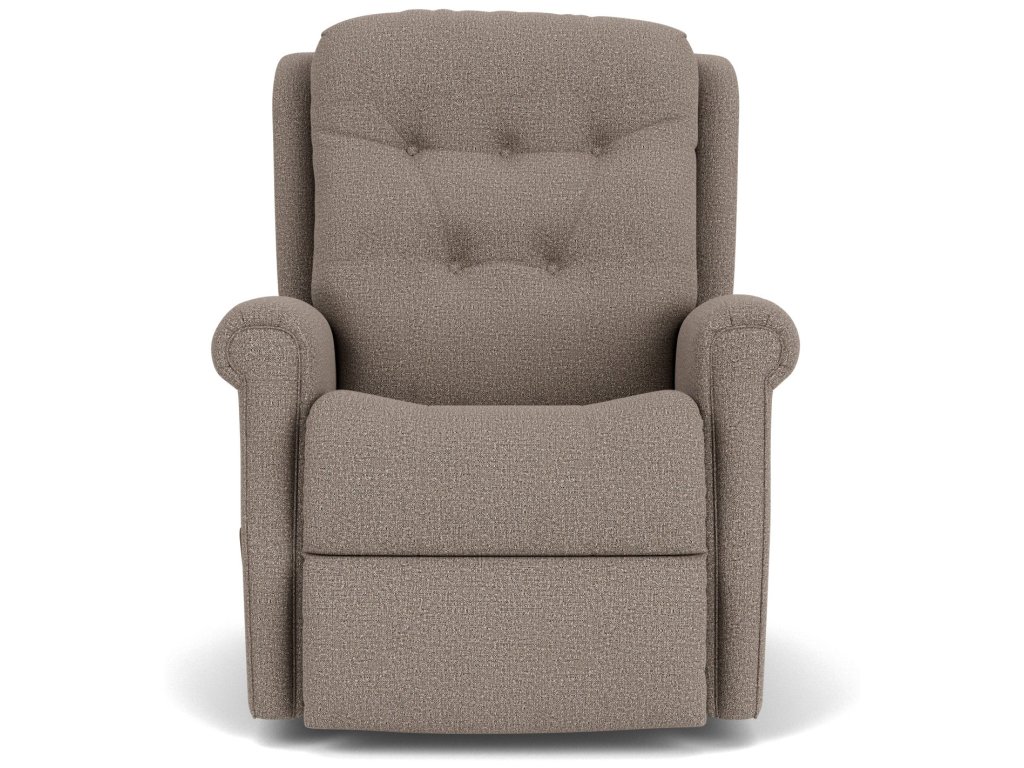 Minnie Fabric Swivel Gliding Recliner - image 1