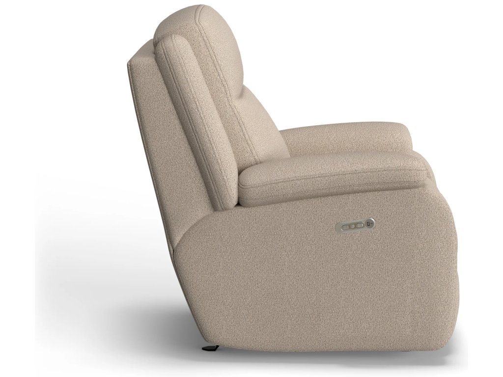 Magnus Fabric Power Rocking Recliner with Power Headrest - image 5