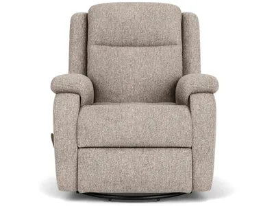 Magnus Fabric Swivel Gliding Recliner