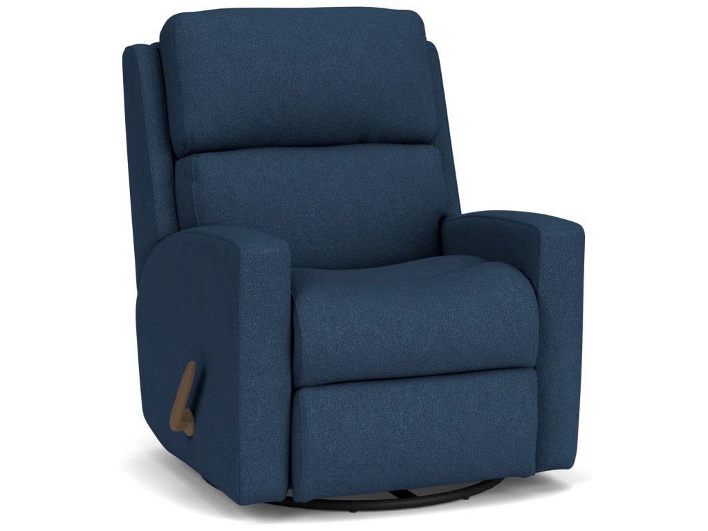 Catalina Fabric Swivel Gliding Recliner - main image