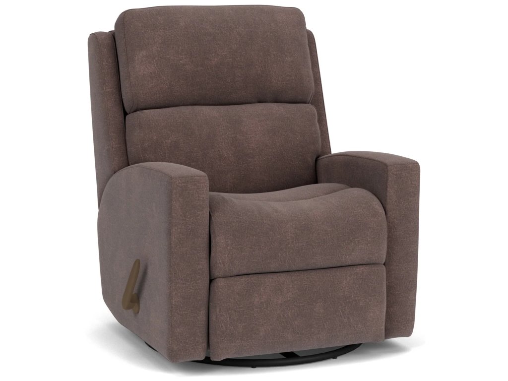 Catalina Fabric Swivel Gliding Recliner - image 3