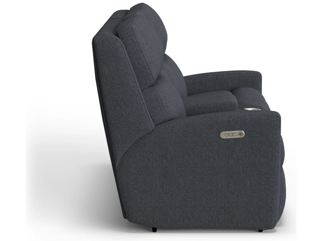 Catalina Fabric Power Reclining Loveseat with Console & Power Headrests - image 5