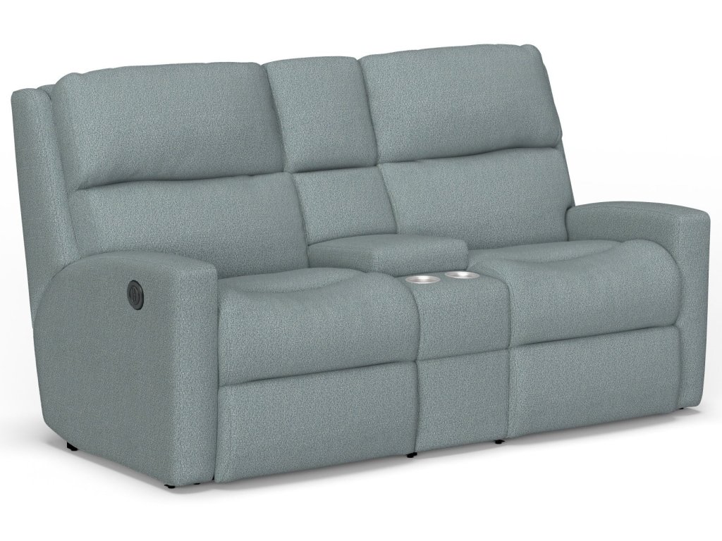 Catalina Fabric Power Reclining Loveseat with Console - image 3