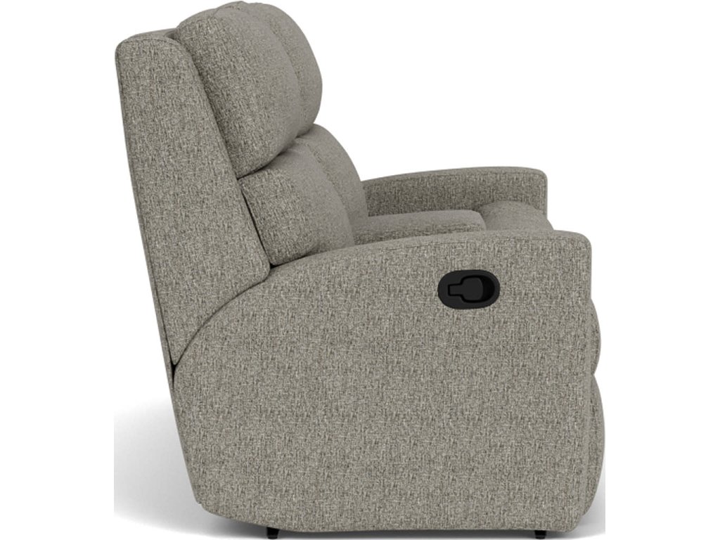 Catalina Fabric Reclining Loveseat with Console - image 2