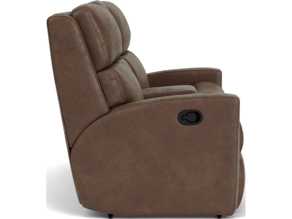 Catalina Fabric Reclining Loveseat with Console - image 5