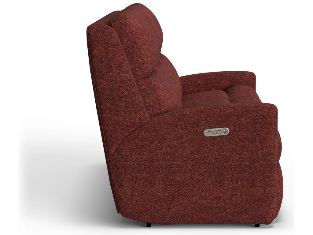 Catalina Fabric Power Reclining Sofa with Power Headrests - image 2