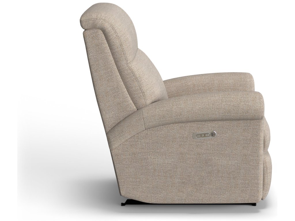 Davis Fabric Power Recliner with Power Headrest - image 2