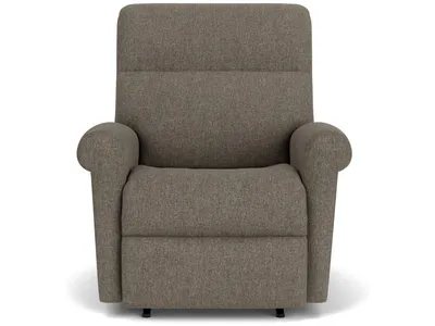 Davis Fabric Power Rocking Recliner with Power Headrest - Alternative View