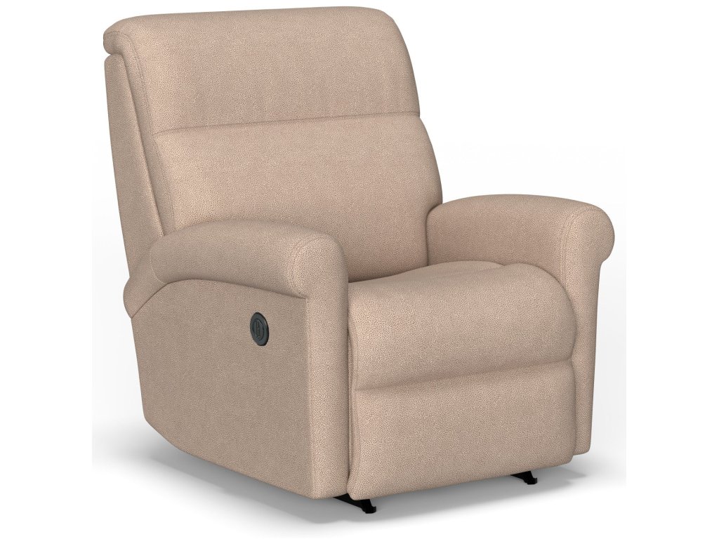 Davis Fabric Power Rocking Recliner - image 3