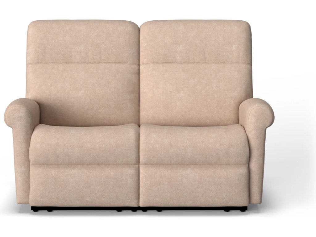 Davis Fabric Power Reclining Loveseat with Power Headrests - image 1