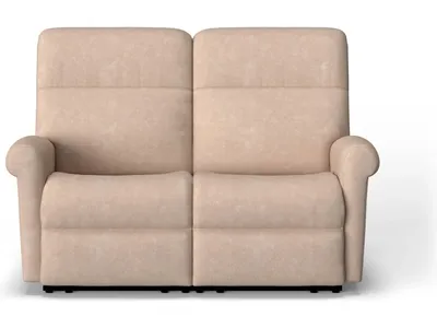 Davis Fabric Power Reclining Loveseat with Power Headrests - Alternative View
