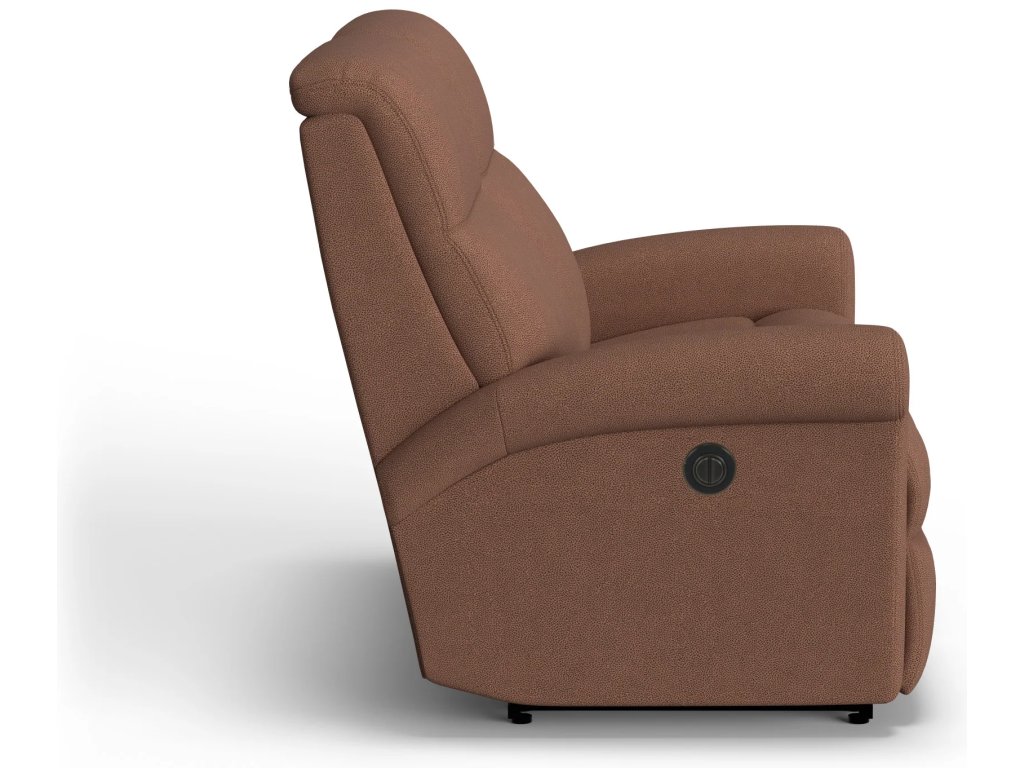 Davis Fabric Power Reclining Loveseat - image 2