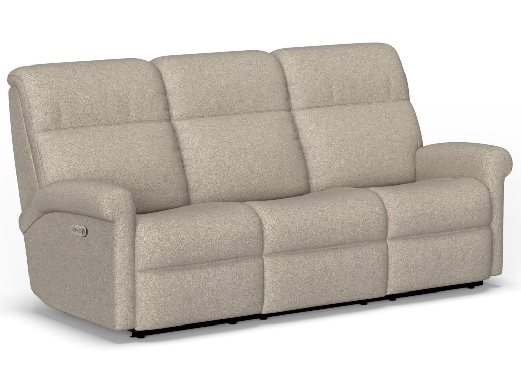 Davis Fabric Power Reclining Sofa with Power Headrests - main image
