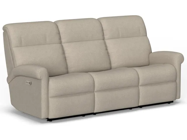 Davis Fabric Power Reclining Sofa with Power Headrests