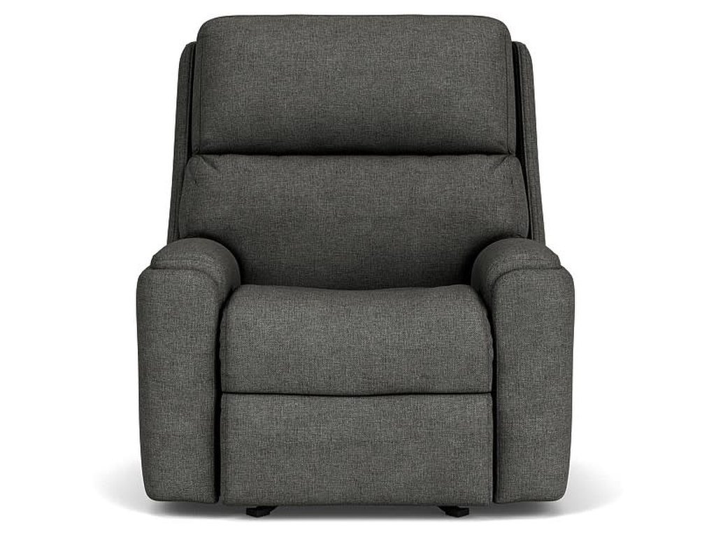 Rio Fabric Power Recliner with Power Headrest - image 1